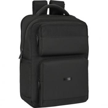 Mochila 2 Bolsillos Portatil 15,6''+USB Sevilla FC Premium - Safta