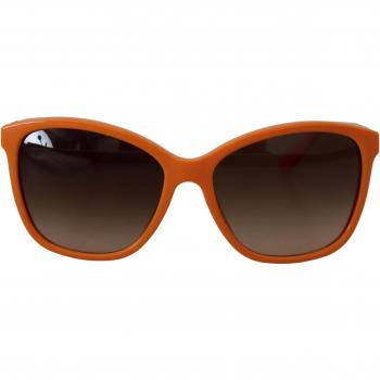 Dolce & Gabbana DG4170PM Orange Acetate Frame Round Sunglasses