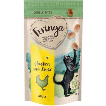 Feringa Double Bites Chicken & Liver for Cats - 35g