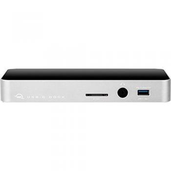 OWC USB-C Dock Plata – Estación de Acoplamiento USB-C 10 Puertos