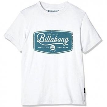 Billabong Pitstop Boy SS TEE - Camiseta de manga corta para niño, Niño, PITSTOP BOY SS TEE, blanco, 8 años