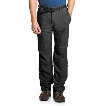 Maier Sports Men's Hiking Pants Nil Black 7XL - Breathable Outdoor Trousers with Roll-Up Function