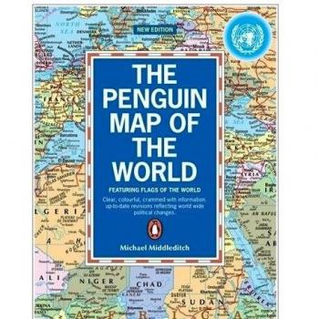 ThePenguin Map of the World by Middleditch, Michael