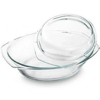 Lamart LT3007 - Cazuela oval de vidrio, 3,5 l