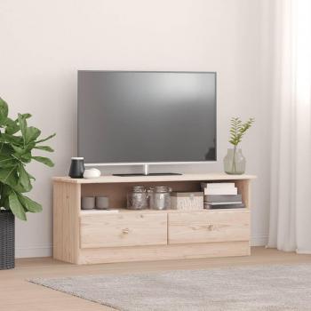 vidaXL TV Cabinet with Drawers ALTA 100x35x41 cm Solid Wood Pine