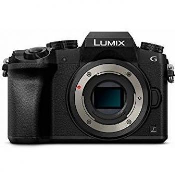 Cámara Compacta Panasonic Lumix DMC-G7 Cuerpo Negro 16 MP, Sensor MOS, Usada en Excelente Estado