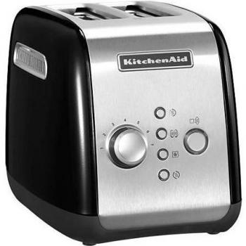 Tostadora Automática 2 Rebanadas KitchenAid Onyx Black 5KMT221EOB