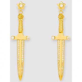 Pendientes Tarot Queen of Swords