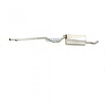 Silenciador Walker 24066 - Silenciador trasero, compatible con vehículos específicos, fabricado en acero inoxidable, diseño de flujo libre para mejorar el rendimiento del motor, incluye kit de instalación y separador