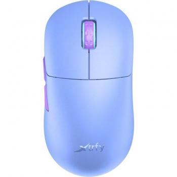Ratón inalámbrico para juegos Xtrfy M8, color morado