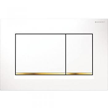 Geberit 115.883.KK.1 Pulsador, Blanco