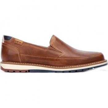 Mocasines Náuticos de Cuero Pikolinos Berna para Caballero Color Chocolate EU 40
