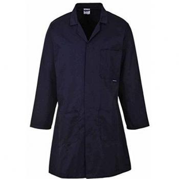 Bata de Laboratorio Estándar Portwest Azul Marino Talla L