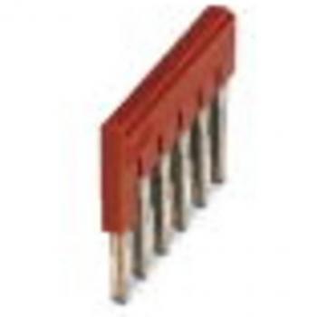 Phoenix Contact FBS 6-6 Jumper Cross-connector for terminal block 6-p, Red, 10 pieces