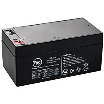 Batería de Ácido-plomo sellado de 12V 3.2Ah Kung Long WP3-12 - Es un recambio de la marca AJC®
