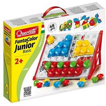 Quercetti Set de Mosaico para Clases (48 Fichas Grandes + Tablero 27X21)