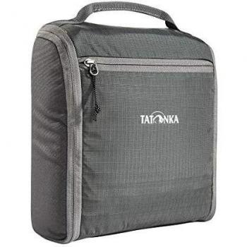 Tatonka DLX - Neceser, Unisex Adulto, Neceser., 2784, Gris, 25 x 23 x 10 cm
