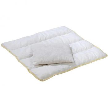 Set de Edredón y Almohada Alvi® 100 x 135 cm con Thermovlies y Capa Suave