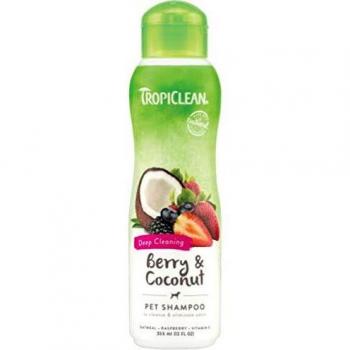 TROPICLEAN 0645095202498 - Champu Berry and Coconut 355 ml