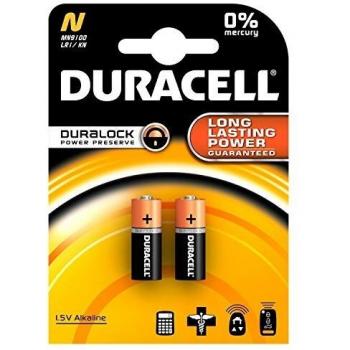 DURACELL® – Pilas alcalinas Lady “N” LR1, 4001, 4901, MX9100 910, A, pack de 2