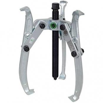 Kukko 202-4 Extractor de 3 patas reversibles y articuladas, Negro, 380 x 300 mm