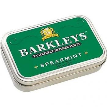 Barkleys Chicles de Menta 50g - Sabor Clorofila en Lata