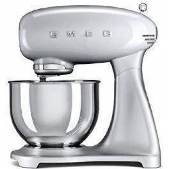 SMEG SMF01-SVEU Batidora amasadora SMF01SVEU, Metal, plástico, Plata