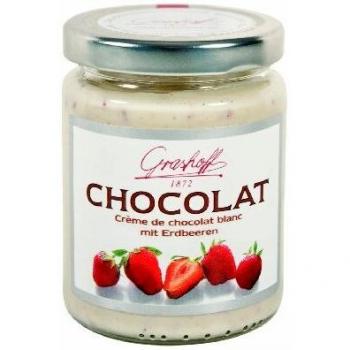 Grashoff - Crema de chocolate blanco y fresas