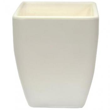 Maceta Teruel Blanco de Polietileno Resistente a Impactos 37x43cm 50L