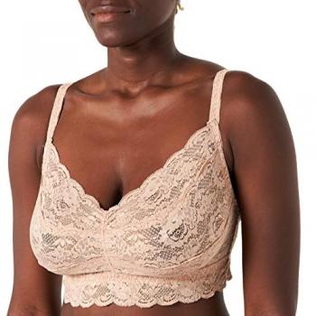 Cosabella Women's Never Say Never Sweetie Soft Bra - Beige, X-Large, Elastane