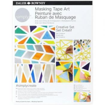 Daler Rowney Simply Creative Masking Tape Art Set, 21 Piezas