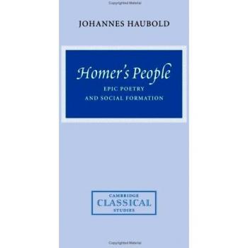 Pueblo de Homero: Poesía Épica y Formación Social (Estudios Clásicos de Cambridge)