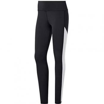 Reebok Wor Logo Tight Mallas, Mujer, Negro, L