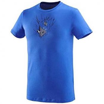 Millet On The Ledge TS SS Camiseta, Hombre, Dark Sky, L