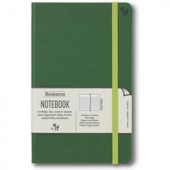 Cuaderno A5 Bookaroo Verde Bosque