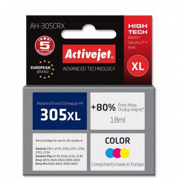 Cartucho de tinta Activejet HP 305XL 3YM63AE Color Premium