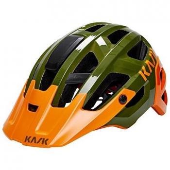 Kask Rex Casco, Unisex, Dark Green/Orange, 48-58 cm