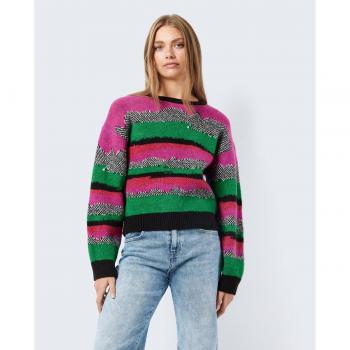 Jersey de mujer de punto a rayas Noisy May
