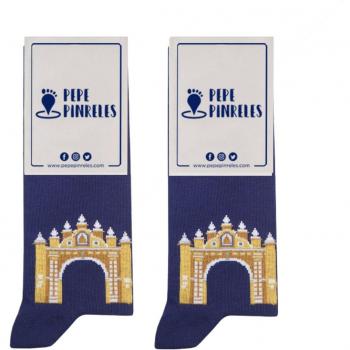 Calcetines Pepe Pinreles Arco Macarena Azul Marino