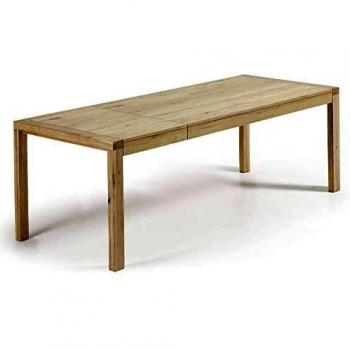 Kave Home - Mesa de Comedor Extensible Briva Rectangular 200