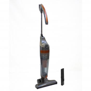 Astan Hogar Aspirador Vertical con Cable, sin Bolsa. Escoba eléctrica, Naranja y Gris, Mediano