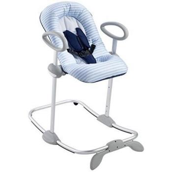 Beaba 915018 - Hamaca bebe regulable en altura, unisex, color azul celeste