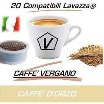 Cápsulas Compatibles con Lavazza Espresso Point®, Cápsulas de Caffè Vergano Mezcla Orzo - Cebada Línea Espresso - El Verdadero Caffé Italiano