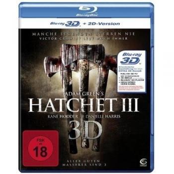 Hatchet 3 [3D Blu-ray + 2D Version] [Alemania] [Blu-ray]
