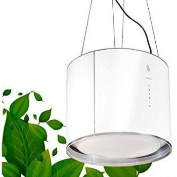 Campana Extractora de Isla Falmec Eolo E.ion 45 cm Blanca 450 m³/h