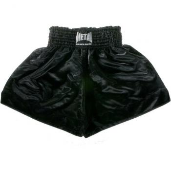 Pantalón corto de boxeo Metal Boxe Mb61t Boxing Trunks Negro XL Hombre