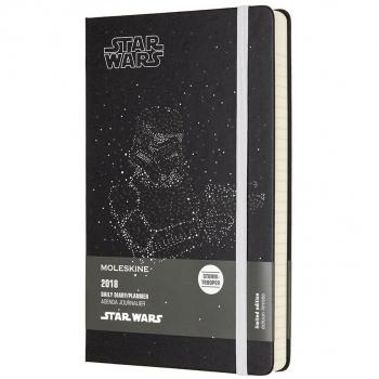 Agenda diaria 2018 12 meses, grande, Stormtrooper Star Wars
