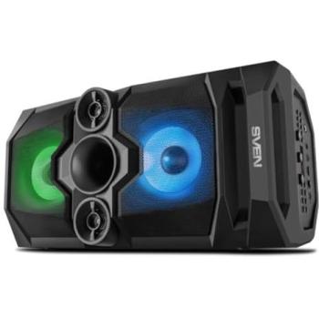 Altavoz Bluetooth Portátil Sven PS-650 50W, TWS, FM, USB, Micro SD, Negro