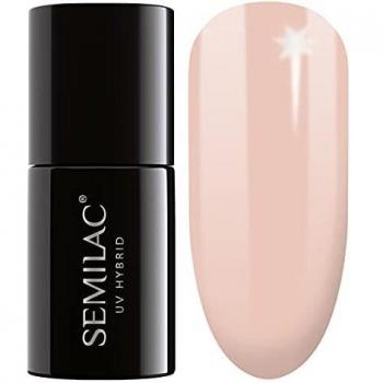 Semilac Esmalte de uñas UV Extend 5 en 1, color beige, 816 nude, 7 ml, innovador esmalte de color UV LED para uñas de color intenso, ideal para el hogar y la manicura profesional