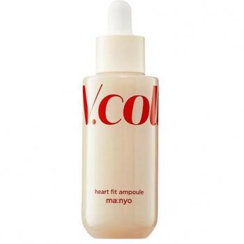 ManyoFactory V Collagen Heart Fit Ampoule 50ml - Anti-wrinkle moisturising serum for increased skin elasticity